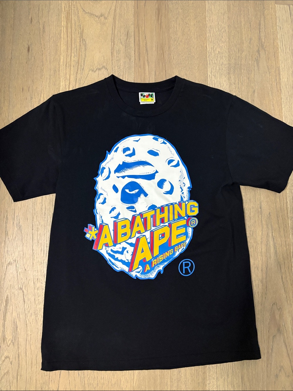Black Bape Graphic Logo Tee
